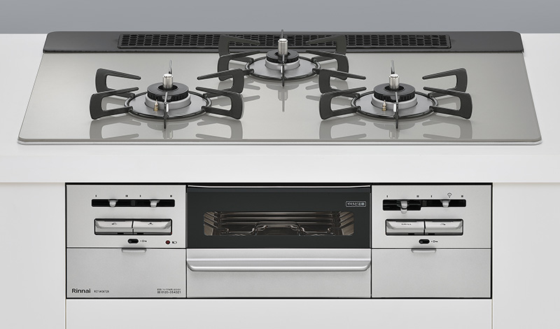 【リンナイ】ガスコンロRS71W36T2RVW ワイド幅75cmタイプ